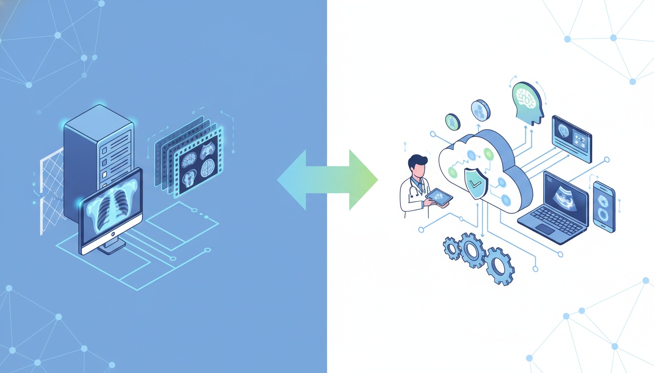 Navigeren door de overgang naar Cloud PACS - Een stapsgewijze handleiding voor klinieken - Gemaakt door PostDICOM